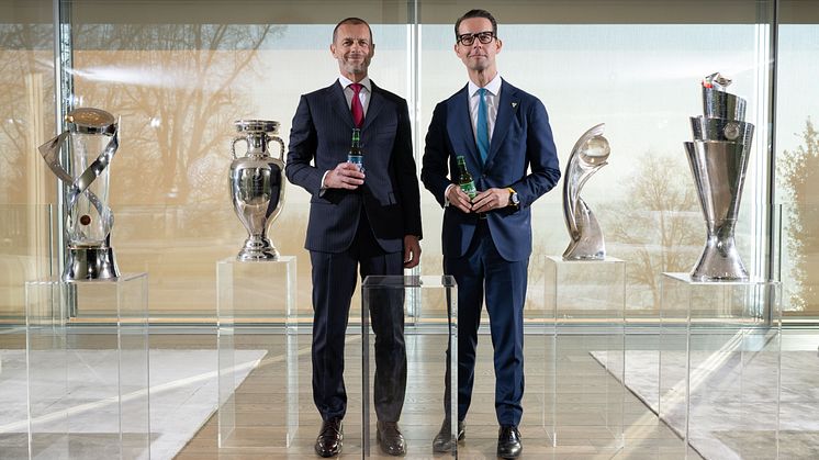 Carlsberg Group tar över fotbolls-EM – nytt UEFA-avtal på plats