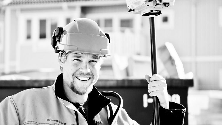 Rickard Juhlin - GPS-Specialist på Scanlaser