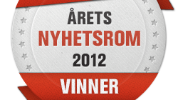 Vinner av Årets Nyhetsrom 2012 