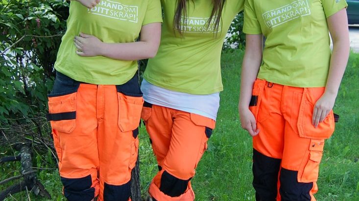Skellefteå först i länet med Rent och roligt – ett annorlunda sommarjobb där ungdomar är ”skräpspanare” 
