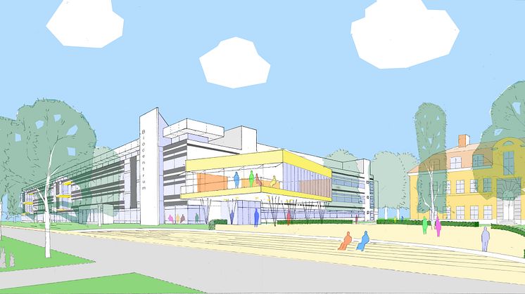 Välkommen till första spadtaget för BioCentrum vid SLU Uppsala!