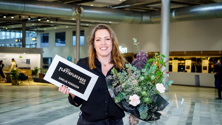 Emelie Persson, Årets Plåtinfluerare 2024