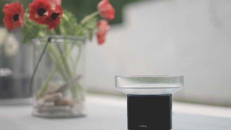 NetAtmo regnsensor - miljö