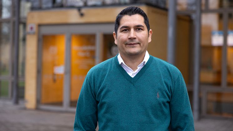 Mostafa Kermani, lektor i elektroteknik vid Högskolan i Skövde och projektledare för HelioS Energy Hub.