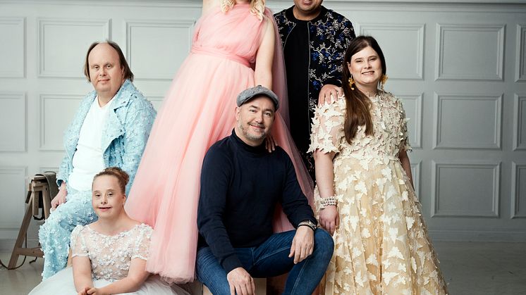 PärJohansson tillsammans med Glada Hudik Teatern. 
