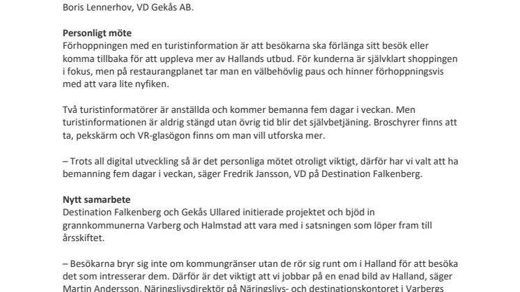 Fler Gekås-besökare ska upptäcka Halland