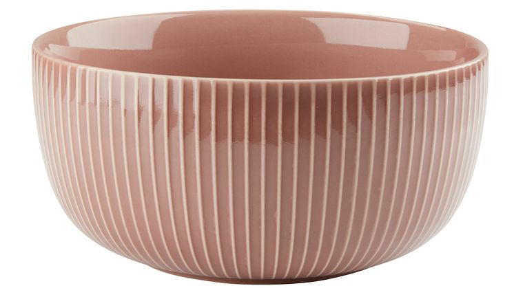 Kom NIELS Ø20xH10 roze (3 euro)