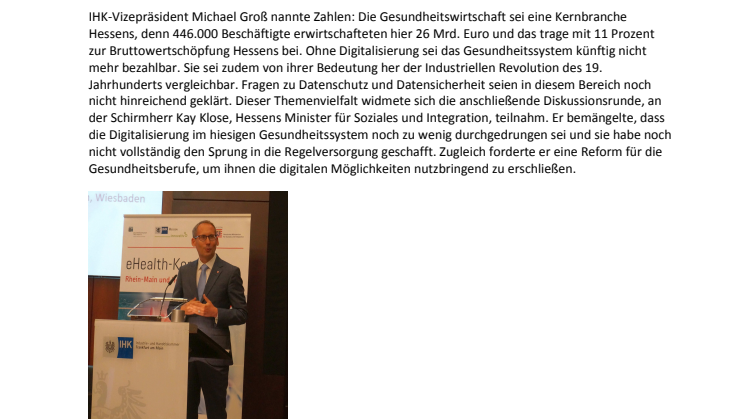 Gesundheitssystem dank digitaler Innovationen bezahlbar halten