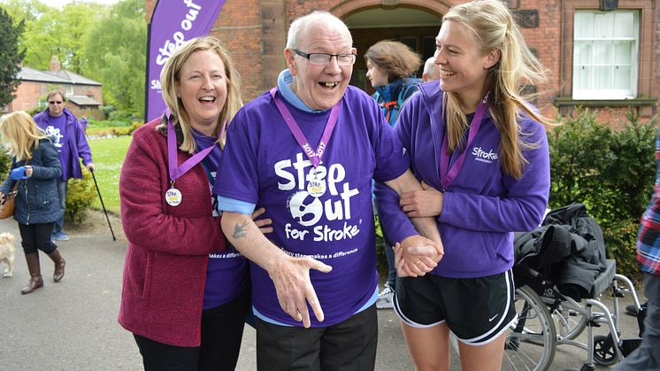 ​Step Out in Liverpool to support stroke survivors