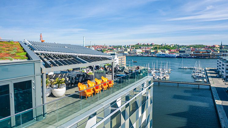 Ny unik takbar sätter Lindholmen på kartan
