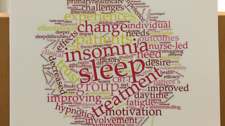 Insomnia: Treatment, Needs, Effectiveness, and Experiences.
