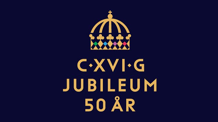 Kungen-50-års-jubileum-emblem
