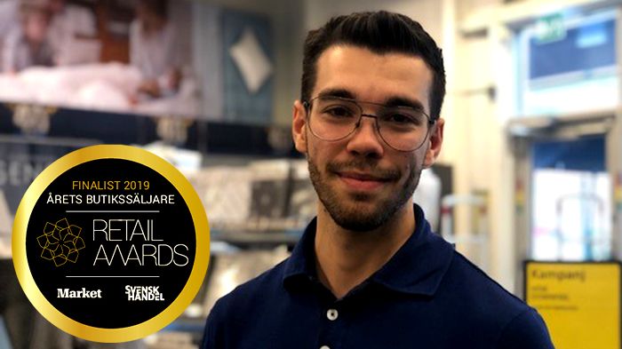 ​Josef Dayne kan bli årets butikssäljare på Retail Awards