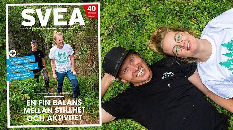 Följ med till Ragnerudssjöns Camping och Stugby i senaste numret av tidningen SVEA. Foto: Daniel Stiller / Bildbyrån