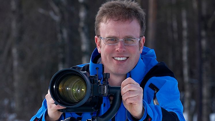 Skellefteås kända naturfotograf Peter Lilja