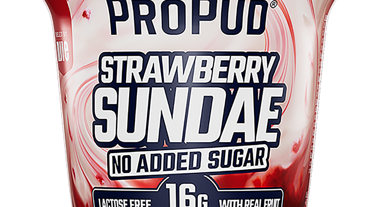 Packshot Strawberry Sundae