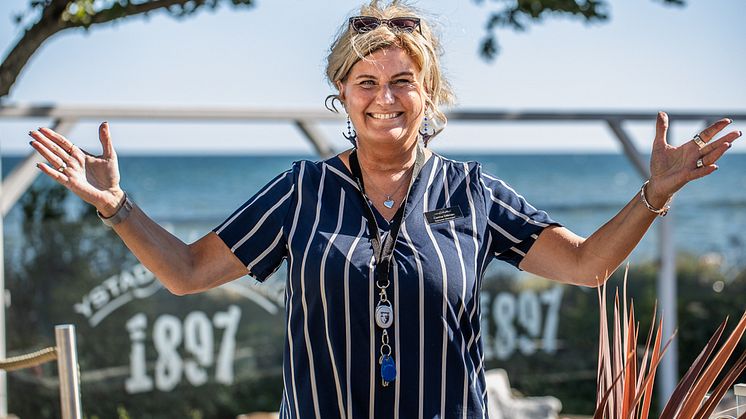 Carina Dillman, General Manager på YSB har aldrig varit gladare.