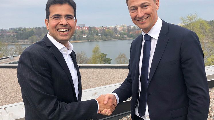 Amit Bajaj, TCS och Mattias Forsberg, SAS