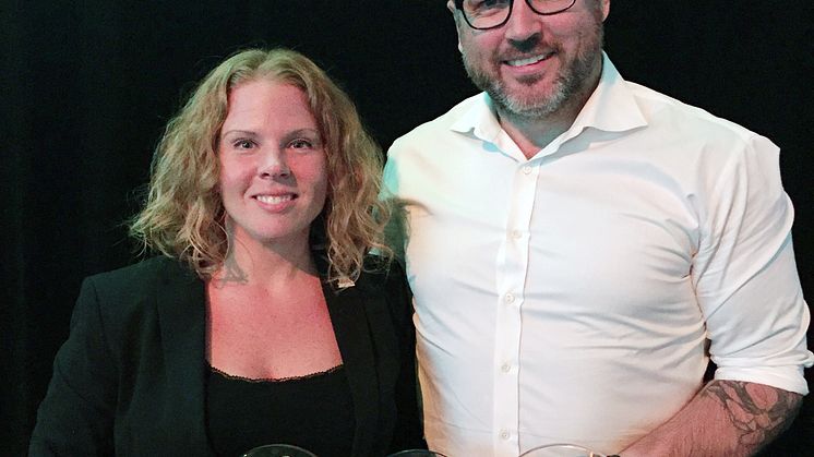 Prisregn över Gröna Lund på internationell gala i natt