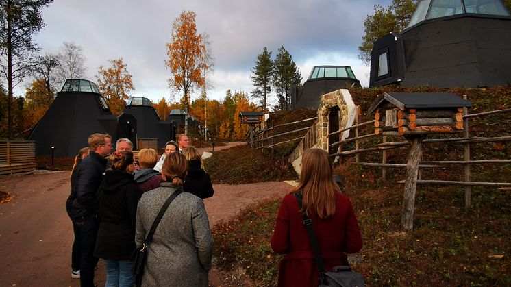 Besök på Apukka Resort, Rovaniemi