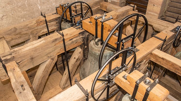 Sanierungspreis 17 Holz: Mit der Sanierung des  Glockenstuhls der Hochsaler Pfarrkirche schaffte die Zimmerei Denz ein absolutes Meisterstück.