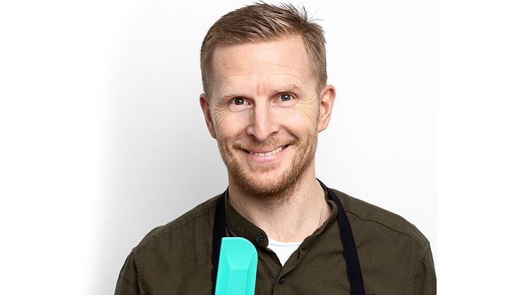 Daniel Oddhammar, kock, föreläsare och inspiratör, höll föreläsning om att minska matsvinnet.
