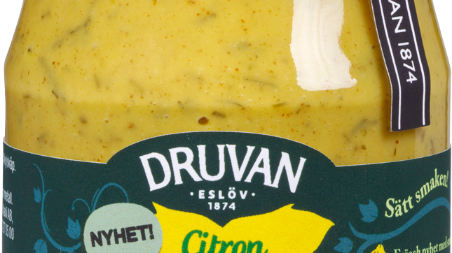 Druvan gravlaxsås citron  – modern klassiker till julbordet