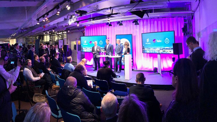 Telia och Ericsson startar Sveriges första 5G-nät på KTH