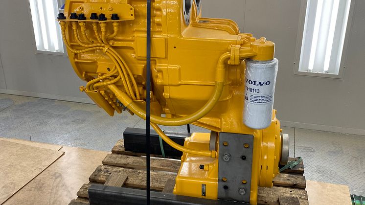 Renoverad transmission hos Swecon i Estland