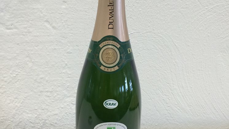 Den första KRAV-märkta champagnen på länge