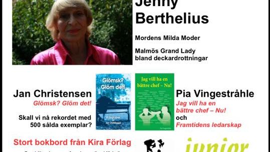 Välkomna till författarmingel och bokprat på Kronprinsen lördag 3/10