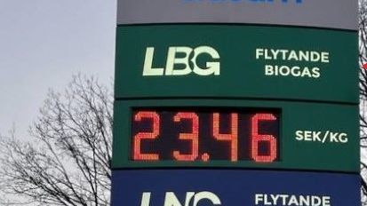Gasum tankstation Sverige