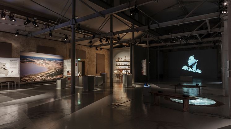 Installationsvy, Symbiosis, Färgfabriken 2021