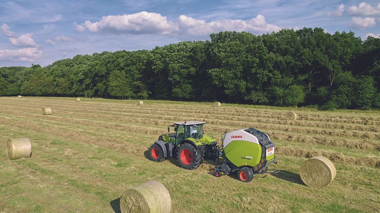 The ROLLANT 620 model series will also include an additional model with a feed rake system. Photo: CLAAS