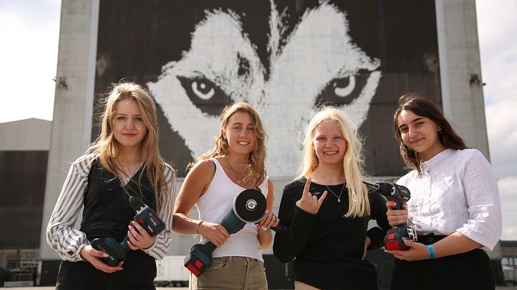 Fire kvindelige studerende vinder Bosch Innovationspris 2022 og skal udstille på årets COPENHELL