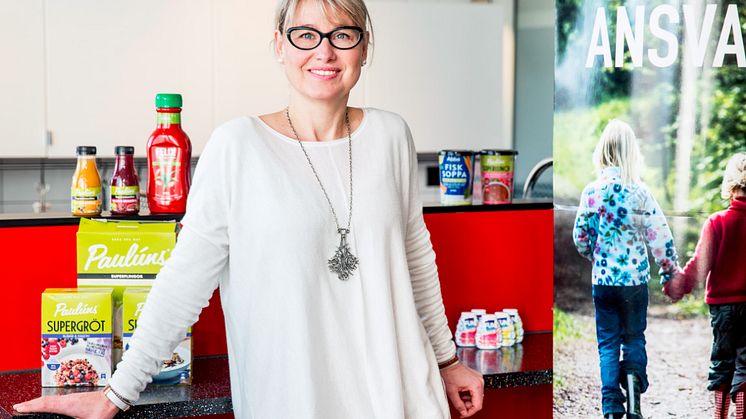Orkla Foods Sverige firar - bland de bästa i landet på hållbarhet