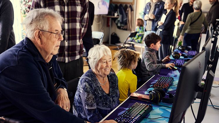 Tele2s speed gamingevent hos Riksbyggen Bonum Brf Trollbacken