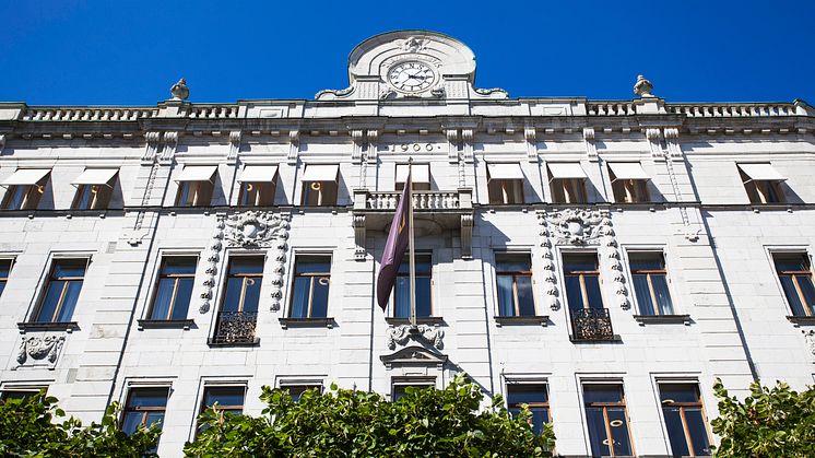 Fasad mot Smålandsgatan 16
