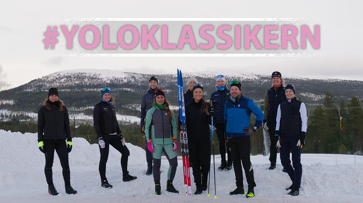 I #Yoloklassikern får vi följa Julia Andréns resa där hon tillsammans med sina vänner och med hjälp av coacherna Anna och Emil Jönsson Haag, kastar sig ut i ett spännande ”klassikerår”.