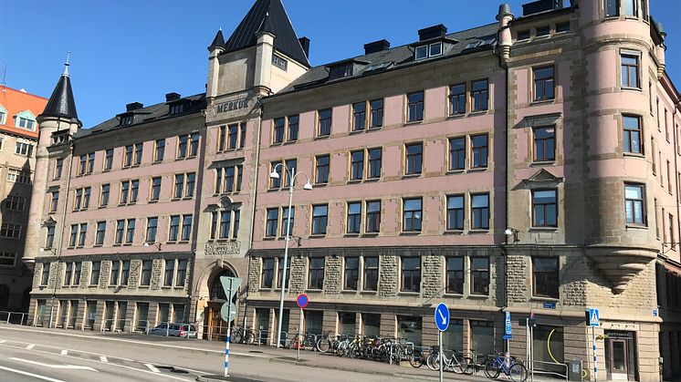 Merkurhuset, tidigare huvudkontor för rederiet Svenska Lloyd.