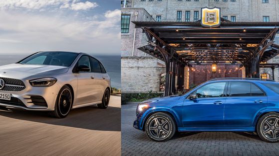 Nu går det att beställa nya generationerna av Mercedes-Benz B-Klass och GLE på den svenska marknaden. 