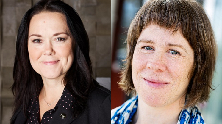Anna Marklund, innovationsledare Piteå Science Park fotograf Maria Fäldt och Maria Blechingberg, seniorkonsult Esam