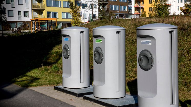 Laserskurna detaljer till sopnedkast