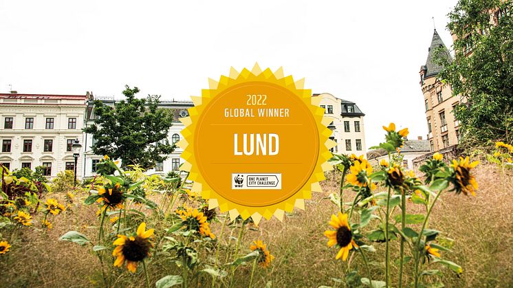 Lund utsedd till årets svenska, och globala, klimatstad av WWF