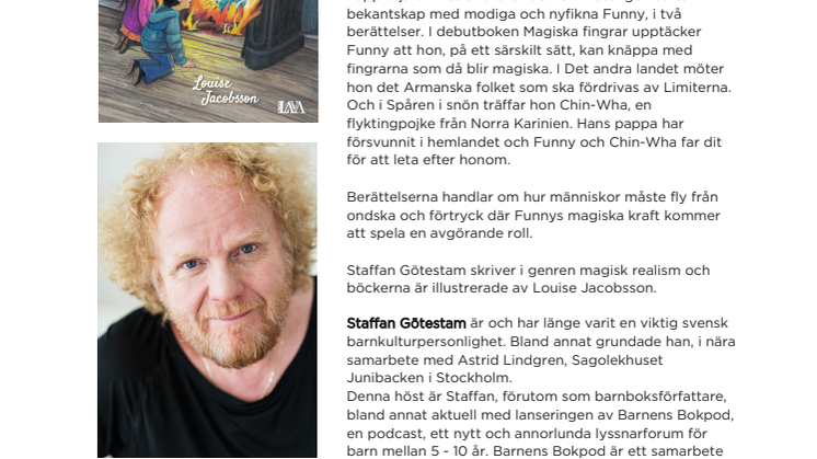 Staffan Götestam följer upp barnboksdebuten!