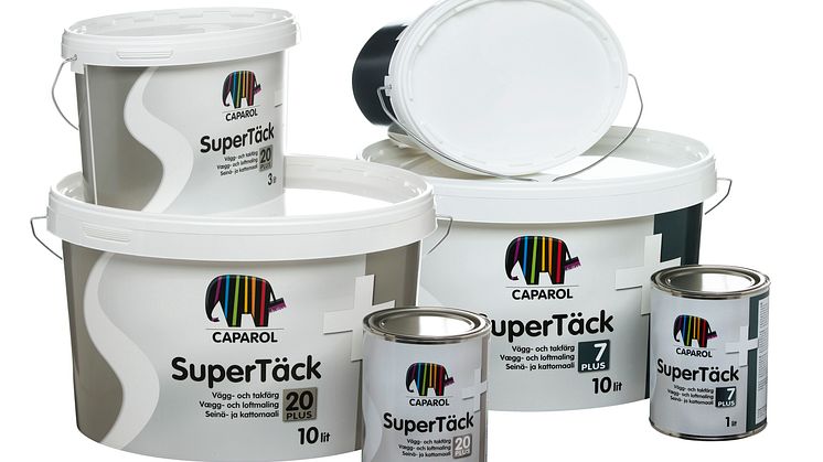 SUPERTÄCK PLUS – Tuff och tålig färg i smart förpackning