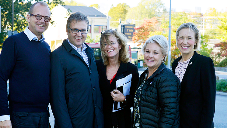 Walk and talk för ett bättre företagsklimat i Upplands Väsby
