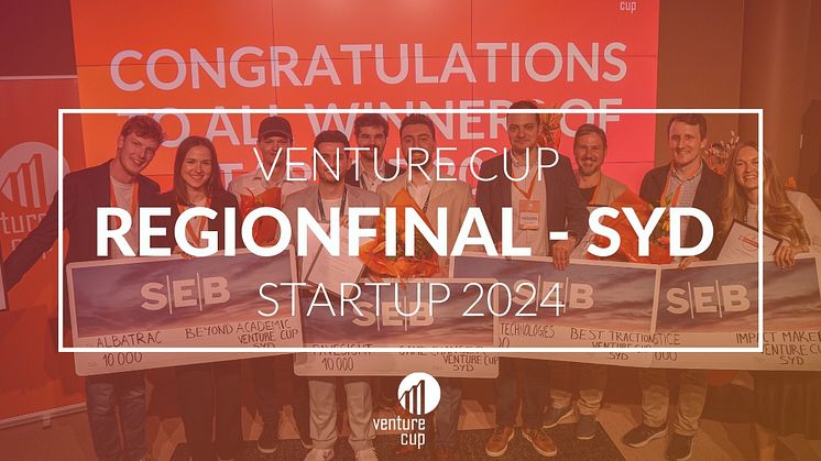 Vinnarna i Regionfinalen Syd i Venture Cup STARTUP 2024! 