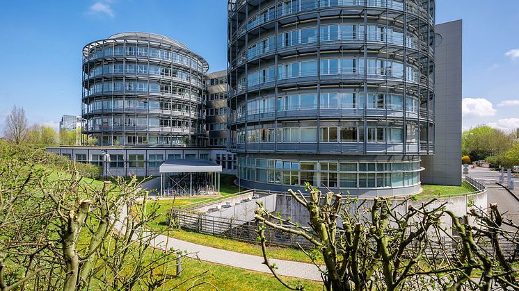 Olof-Palme-Straße 35 in Frankfurt; Bildrechte/Image rights: Aroundtown SA/TLG Immobilien AG; Urheber: Reinhardt & Sommer