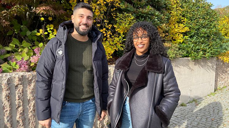 Ari Armin, verksamhetschef och Sofia Aray, operativt ansvarig för Changers Hub Göteborg